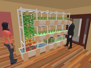 DevaPod indoor aquaponics