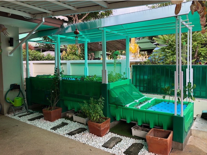 AHAponics AHAS garden aquaponics system 2018