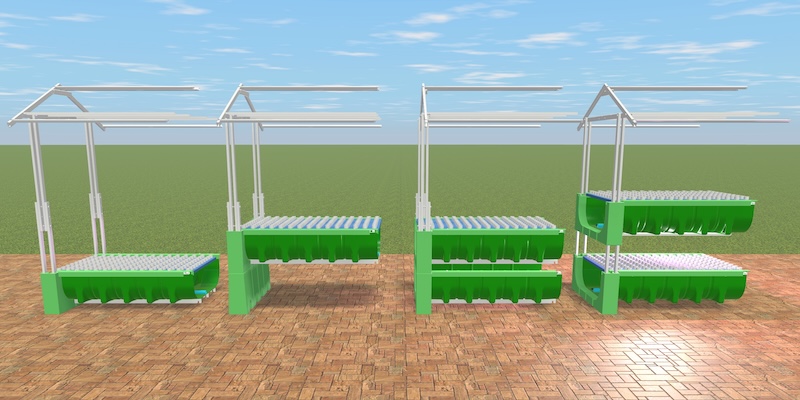 AHAponics AHAS Garden Kits extensions