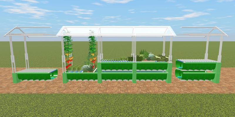 AHAponics AHAS Gardener Kits extensions