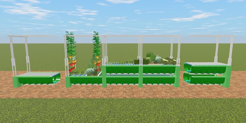 AHAponics AHAS Gardener Kits extensions