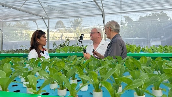 AHAponics Interview at AHAS Pattaya farm
