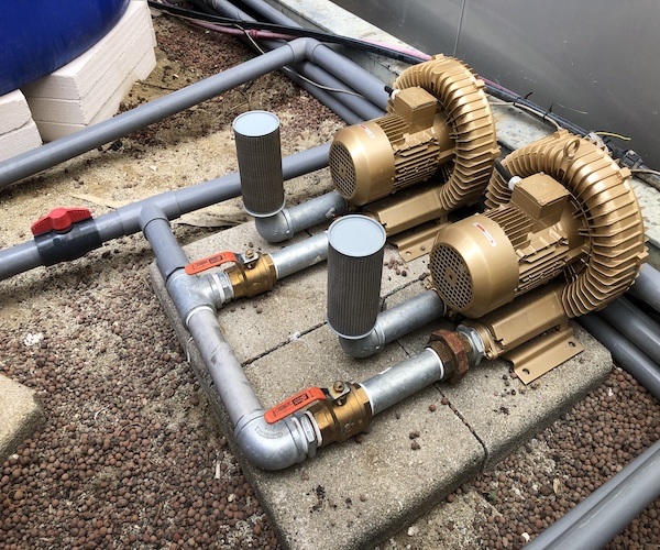 AHAponics air blower