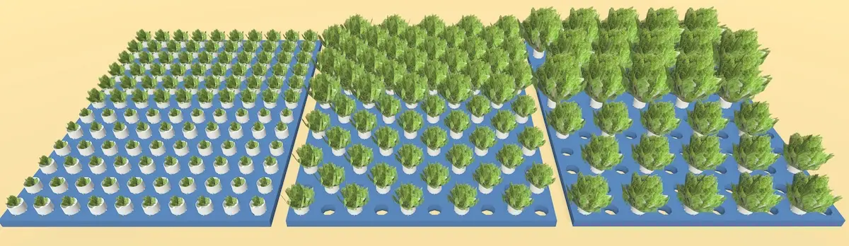 AHAS process density optimization